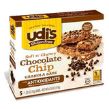 UDI'S SOFT N' CHEWY CHOCOLATE CHIP GRANOLA BARS WITH ANTIOXIDANTS