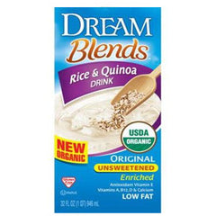 DREAM BLENDS ORGANIC RICE & QUINOA DRINK ORIGINAL UNSWEETENED