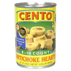 CENTO ARTICHOKE HEARTS 5-7 COUNT