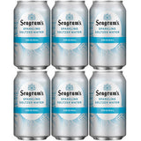 SEAGRAM'S SPARKLING SELTZER WATER ORIGINAL - 6 PACK CANS