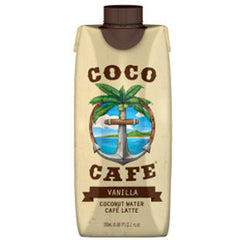 COCO CAFE VANILLA COCONUT WATER - CAFE LATTE