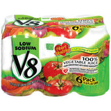 V8 VEGETABLE LOW SODIUM 6PK