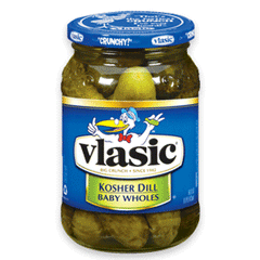 VLASIC KOSHER DILL BABY WHOLES