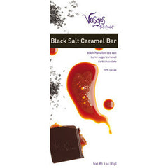 VOSGES BLACK SALT CARAMEL CHOCOLATE BAR