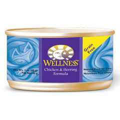 WELLNESS CHICKEN & HERRING FORMULA CAT FOOD