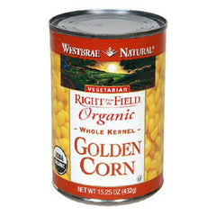 WESTBRAE NATURAL ORGANIC WHOLE KERNEL GOLDEN CORN