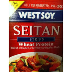 WESTSOY SEITAN CUBED  WHEAT PROTEIN CHICKEN OR BEEF FOR YOUR MEATLESS