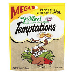 WHISKAS TEMPTATIONS FREE RANGE CHICKEN FLAVOR