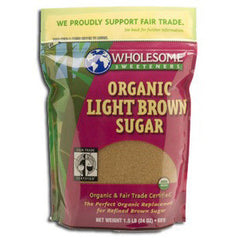 WHOLESOME ORGANIC SWEETENERS LITE BROWN SUGAR