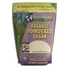 WHOLESOME SWEETENERS ORGANIC POWDERED SUGAR