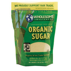 WHOLESOME SWEETENERS ORGANIC SUGAR