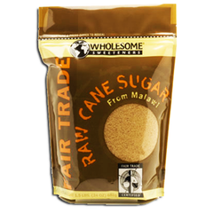 WHOLESOME SWEETENERS RAW CANE SUGAR FROM MALAWI