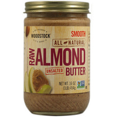 WOODSTOCK ALL NATURAL CRUNCHY ALMOND BUTTER - CRUNCHY