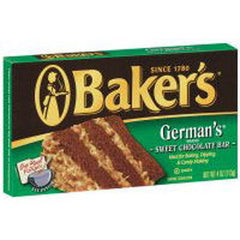 BAKER'S GERMAN'S SWEET CHOCOLATE CAKE