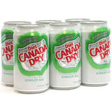 CANADA DRY DIET GINGER ALE - 12 FLOZ EACH CAN