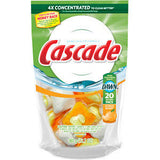 CASCADE DISHWASHER DETERGENT ACTION PACKS CITRUS SCENT WITH DAWN