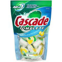 CASCADE COMPLETE ACTIONPACS DISHWASHER DETERGENT LEMON BURST