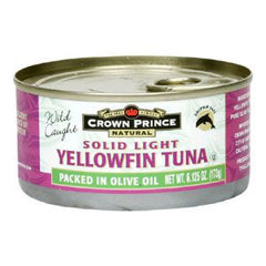 SOLID LIGHT YELLOWFIN TUNA IN OLIVE OIL