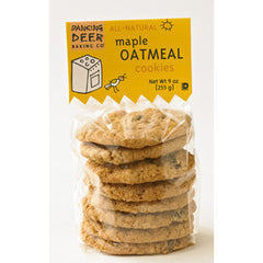 DANCING DEER   ALL NATURAL MAPLE OATMEAL COOKIES