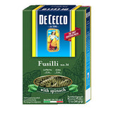 DE CECCO FUSSILI WITH SPINACH