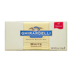 GHIRARDELLI WHITE CHOCOLATE BAKING BAR