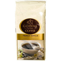 GODIVA COFFEE FRENCH VANILLA MEDIUM ROAST GROUND  COFFEE