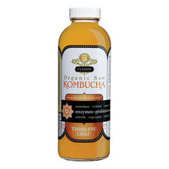 GT'S SYNERGY ORGANIC & RAW CLASSIC THIRD EYE CHAI KOMBUCHA WITH ALCOHOL