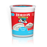 HORIZON ORGANIC FAT FREE PLAIN YOGURT