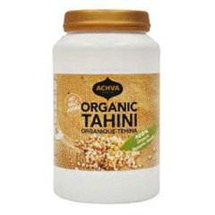 ACHVA ORGANIC TAHINI - ORGANIC SESAME SEEDS