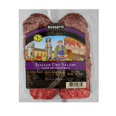 BUSETTO ITALIAN DRY SALAMI WITH HERBS & SPICES