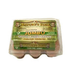 NATURE'S YOKE CAGE FREE JUMBO BROWN EGGS - NON ORGANIC