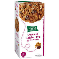 KASHI TLC RAISIN OATMILK RAISIN FLAX COOKIES