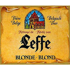 LEFFE BLONDE BLOND BEER BOTTLE