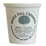 MAPLE HILL CREAMERY GRASS FED COWS MAPLE YOGURT