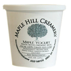 MAPLE HILL CREAMERY ORGANIC MAPLE YOGURT