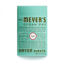 MRS MEYER'S BASIL DRYER SHEETS