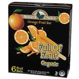 NATURAL CHOICE FULL OF FRUIT ORGANIC ORANGE FRUIT BAR