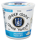 GREEK GODS NON FAT PLAIN YOGURT