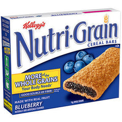 KELLOGG'S NUTRIGRAIN  CHERRY CEREAL BARS