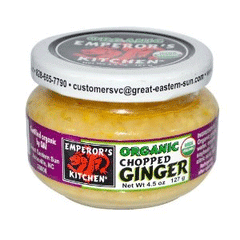 EMPEROR'S ORGANIC CHOPPED GINGER