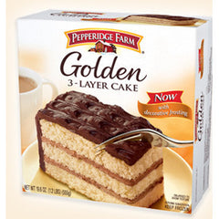 PEPPERIDGE FARM 3 LAYER CAKE - GOLDEN