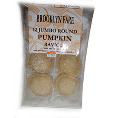 BROOKLYN FARE 12 JUMBO ROUND PUMPKIN RAVIOLI