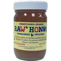 PENSSYLVANIA APIARIES ORANGE BLOSSOM RAW HONEY - UNPROCESSED - UNFILTERED