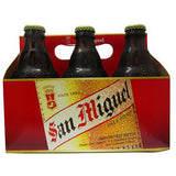 SAN MIGUEL PALE PILSNER BEER - 6 PACK - 11.2 FLOZ BOTTLE