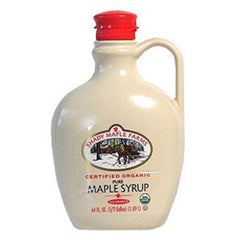 SHADY FARMS ORGANIC PURE MAPLE SYRUP GRADE 'B'