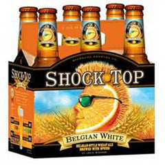 SHOCK TOP BELGIAN WHITE BEER