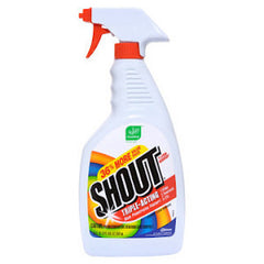 SHOUT TRIPLE ACTION STAIN REMOVER