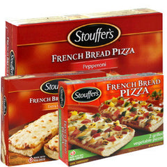 STOUFFER FRENCH BREAD CHEESE PIZZA