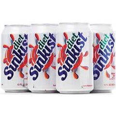 SUNKIST DIET 6 PACK 12 FL OZ EACH CAN