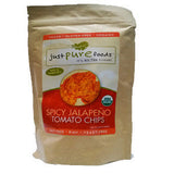 JUST PURE FOODS SPICY JALAPENO TOMATO CHIPS